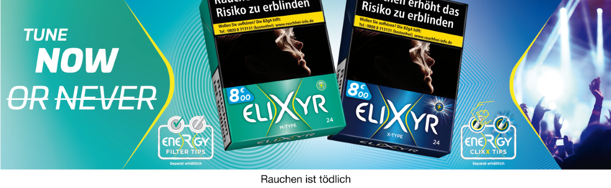 Elixyr+ Plus green Menthol XXL Aktionspaket - Menthol Zigaretten