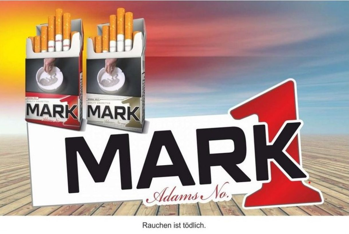 Banner-Mark-Adams-No-1-Zigaretten-Rot-und-Gold-1220