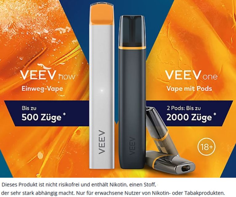 Banner-Veev-Now-Einweg-und-Veev-One-E-Zigaretten-Handy