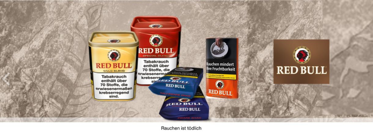 Banner_Red_Bull_Volumentabak_und_Drehtabak
