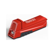 Zigarettenstopfer Benson & Hedges Duo Maker. Roter Stopfer mit weißer Aufschrift.