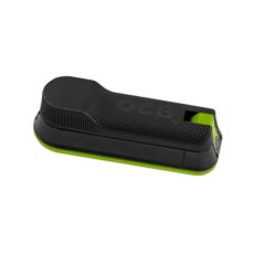 OCB Zigarettenstopfer Easy Slide Injector. Schwarz-grünes Gerät mit schwarzer OCB Aufschrift.