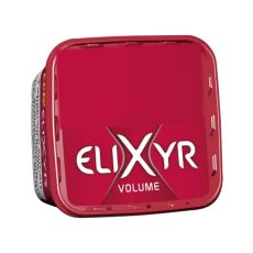 Eimer Elixyr Tabak Red Volume. Roter Eimer mit weißer Elixyr und Volume Aufschrift.