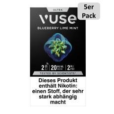 Vuse Ultra Pods Blueberry Lime Mint 20mg/ml (2 Stück) - 5er Pack - Stück je 9.90 €