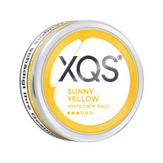 XQS Kautabak Sunny Yellow 3 White Chew Bags 15g Dose