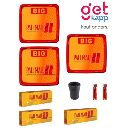 Blau Xtra Filterhülsen 200 Stück pro Pack 3 Pack Pall Mall Blue 