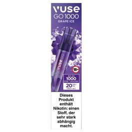vuse go grape ice 700 Vuse Go Reload Refillable Vape Kit main image 1