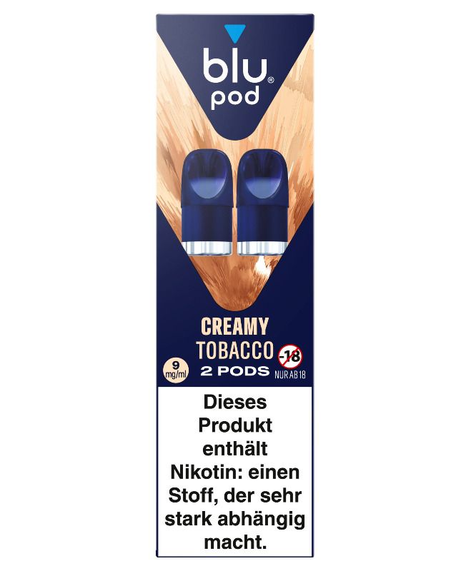 blu pods Creamy Tobacco 9mg/ml online kaufen