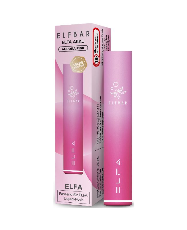 elfbar elfa master akku Elfbar Elfa CP Akku Aurora Pink online kaufen