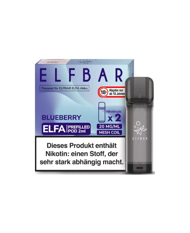 elfbar elfa kaufen ELF BAR FS18000 BLUEBERRY ICE 5% RECHARGEABLE