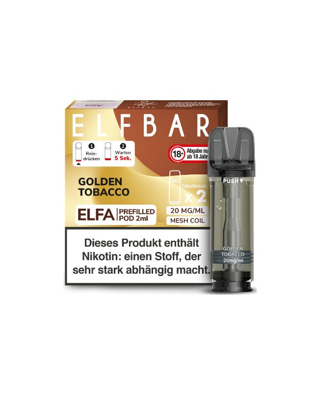 Elfbar Elfa Pods Golden Tobacco online kaufen