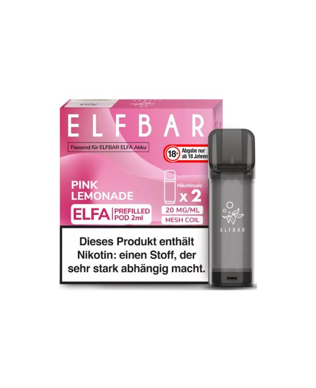 pink lemonade elfbar geschmack Elfbar Elfa CP Einweg Pods Pink Lemonade 20mg/ml Nikotin