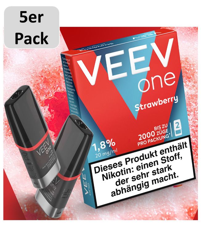 Veev One Pods Strawberry 10 Stck online kaufen | getkapp.de Veev One Pods Strawberry 10 Stck online kaufen | getkapp.de