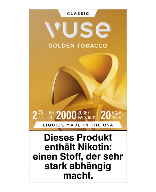 vuse pro golden tobacco Vuse Alto Golden Tobacco Pods 2.4% - 6 Pack