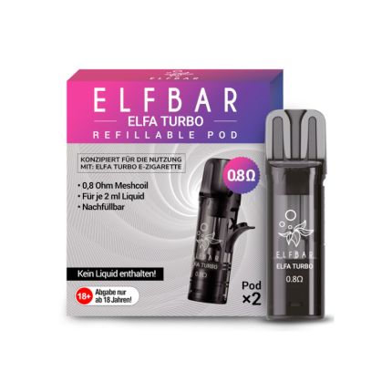 Elfbar Elfa Turbo Leer Pods 0.8 Ohm online kaufen | getkapp.de