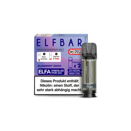 elfbar elfa kaufen Elfbar Elfa Pods Bluberry Snoow online kaufen