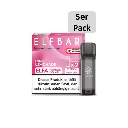 Elfbar Elfa Pods Pink Lemonade Sparpack online kaufen