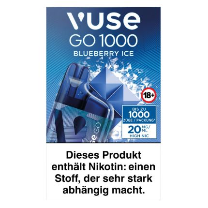 elfbar elfa kaufen Vuse Go 1000 Box Blueberry Ice online kaufen