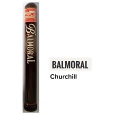 Tubo Balmoral Zigarre Dominican Churchill. Balmoral Zigarre Dominincan Churchill in der Metallröhre.