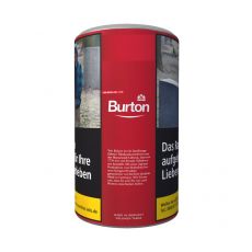 Dose Burton Tabak Original Full Flavour Rot / Red XXL-Size Volumentabak in der 90g Dose als Tabak zum Stopfen.