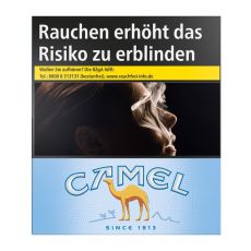 Schachtel Camel Zigaretten blau / blue XXXXL mit einem Packungsinhalt von 31 Filterzigaretten. Camel Zigaretten blau / blue XXXXL Stange mit 8 Packungen.