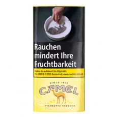 Pouch Camel Tabak gelb / yellow Feinschnitt-Drehtabak 30g. Camel Tabak gelb / yellow 30g Päckchen als Tabak zum Drehen.