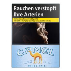 Schachtel Camel Zigaretten blau / blue XL mit einem Packungsinhalt von 24 Filterzigaretten. Camel Zigaretten blau / blue XL Stange mit 8 Packungen.