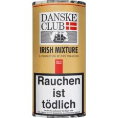 Pouch Danske Club Pfeifentabak Irish Mixture Tabak für die Pfeife Danske Club Irish Mixture im 50g Päckchen.