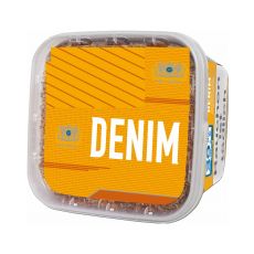 Eimer Denim Tabak Classic Volume Gelb / Yellow XXL Box Volumentabak im 270g Eimer als Tabak zum Stopfen.