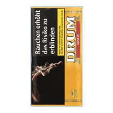 Pouch Drum Gold Feinschnitt-Drehtabak 30g. Drum Gold 30g Päckchen als Tabak zum Drehen.