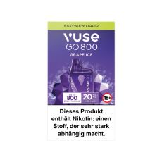 Vuse Go 800 Grape Ice Einweg E-Zigarette 20mg/ml Nikotin