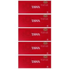 Gebinde Tawa 200 King Size Zigarettenhülsen 1000 Stück. 5 Packungen mit je 200 Stück Filterhülsen Tawa 200 King Size.
