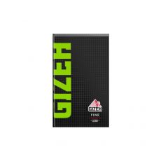 Packung GIZEH Zigarettenpapier Black Fine 100 Magent GRÜN/Green . Heft mit 100 Blättchen Gizeh Black Fine Grün/green Magent Zigarettenpapier zum Drehen.