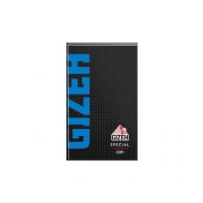 Packung GIZEH Zigarettenpapier Black Special 100 Magent Blue/Blau . Heft mit 100 Blättchen Gizeh Black Special Magent 100 Blue/Blau Zigarettenpapier zum Drehen.