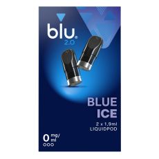 blu 2.0 Pod Blue Ice Liquid 0mg/ml (2 Stück) 