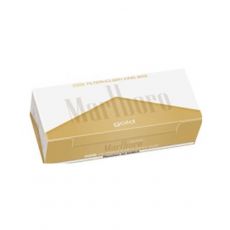 Packung Marlboro Gold 200 King Size  Zigarettenhülsen mit einem Packungsinhalt von 200 Stück Filterhülsen Marlboro Gold 200 King Size.