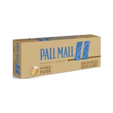 Packung Pall Mall Authentic Blau / Blue 200 Xtra Zigarettenhülsen mit einem Packungsinhalt von 200 Stück Filterhülsen Pall Mall Authentic Blau / Blue 200 Xtra.