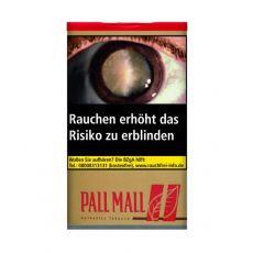 Dose Pall Mall Tabak Authentic XL ROT / RED Volumentabak 55g Tabak zum Stopfen.