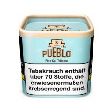 Dose Pueblo Tabak blue / blau Volumentabak 100g. Pueblo Tabak blue / blau 100g Tabak zum Stopfen.