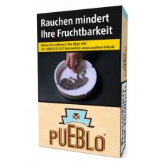 Schachtel Pueblo Zigaretten Classic mit einem Packungsinhalt von 20 Zigaretten, Pueblo Zigaretten Classic Stange mit 10 Packungen.