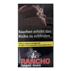 Pouch Rancho Tabak Zware Shag schwarz/black Feinschnitt-Tabak 40g. Rancho Tabak Zware  Shag schwarz/black Päckchen 40g Tabak zum Drehen.
