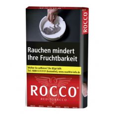 Pouch RoccoTabak rot/red Feinschnitt-Tabak 38g. Rocco Tabak rot/red 38g Päckchen Tabak zum Drehen.