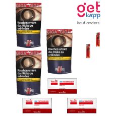 Pall Mall Tabak Rot 95g Giga Beutel Sparset