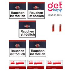 Pall Mall Tabak Rot XL 44g Dose Sparset M