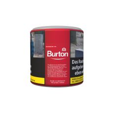 Dose Burton Tabak Original Full Flavour Rot / Red L-Size Volumentabak in der 43g Dose als Tabak zum Stopfen.