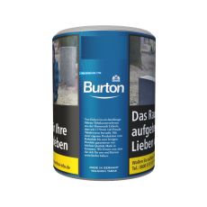Dose Burton Tabak Volume Fine Blau (Blue) - ehemals White XL-Size Volumentabak in der 65g Dose als Tabak zum Stopfen.
