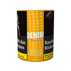 Dose Denim Tabak Classic Volume Gelb / Yellow XL Volumentabak in der 65g Dose als Tabak zum Stopfen.