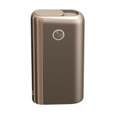 Tabakerhitzer Glo Hyper PLUS Device Starter Kit rose gold. Fronansicht in rose gold.