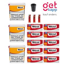 West Tabak Yellow 230g Mega Box Sparset LR