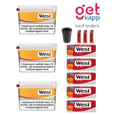 West Tabak Yellow 133g Super Box Sparset LR